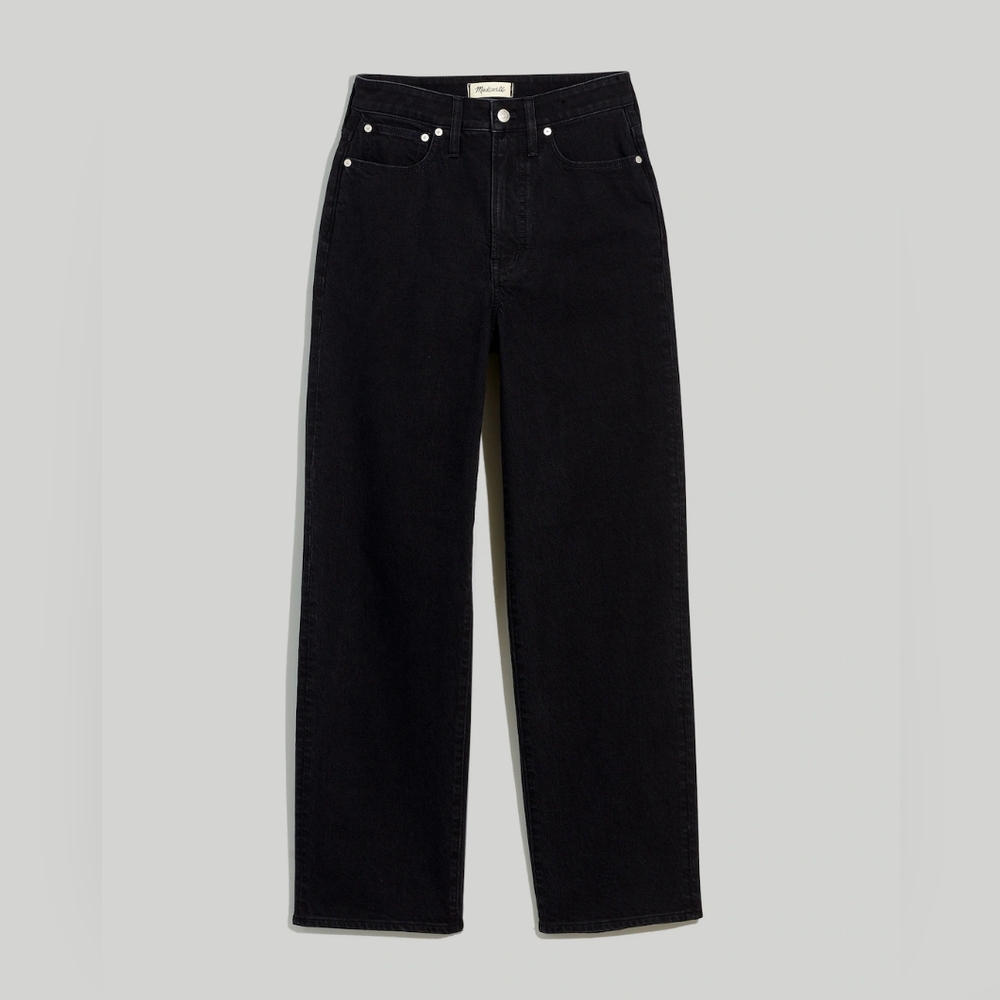 NWT Madewell Curvy Perfect Vintage Wide-Leg Jeans, Size 27 Tall